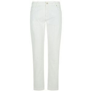 Eleventy White Cotton Pants Men